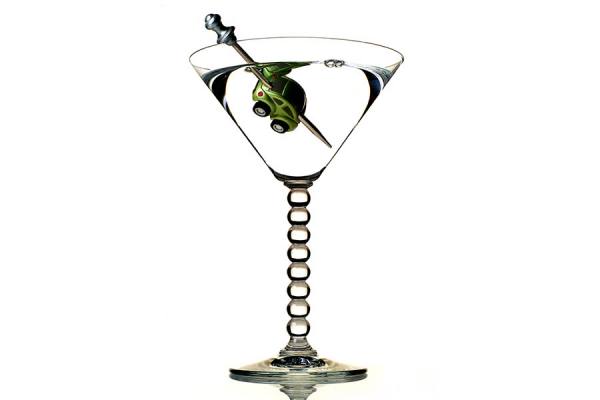 Photograph Steve Nozicka Martini Beetle Bug on One Eyeland